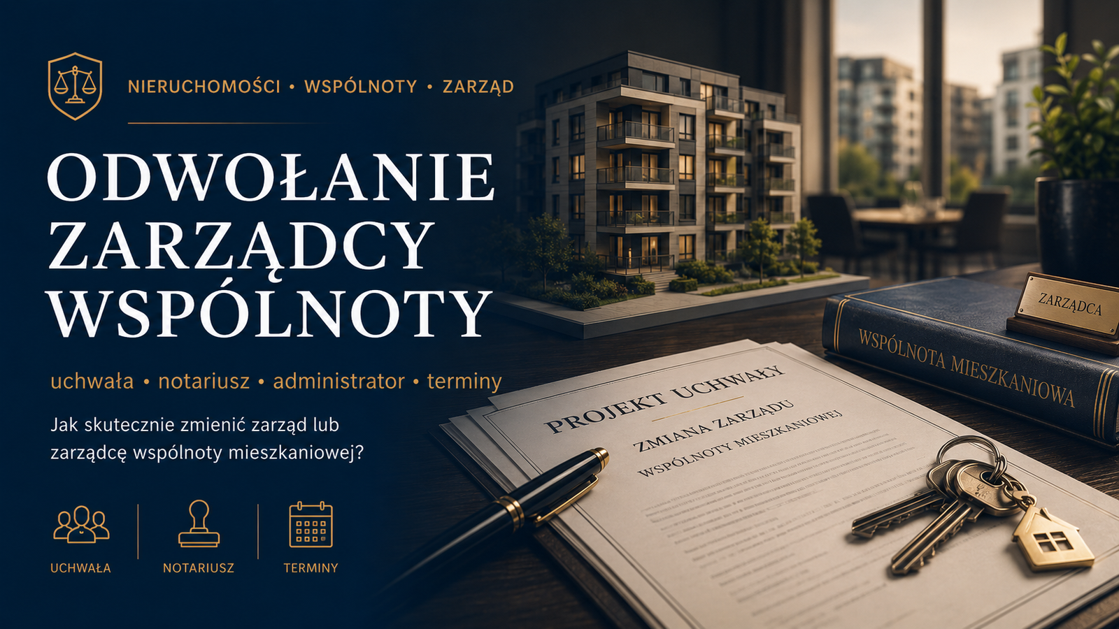Jak odwołać zarządcę wspólnoty mieszkaniowej — procedura krok po kroku