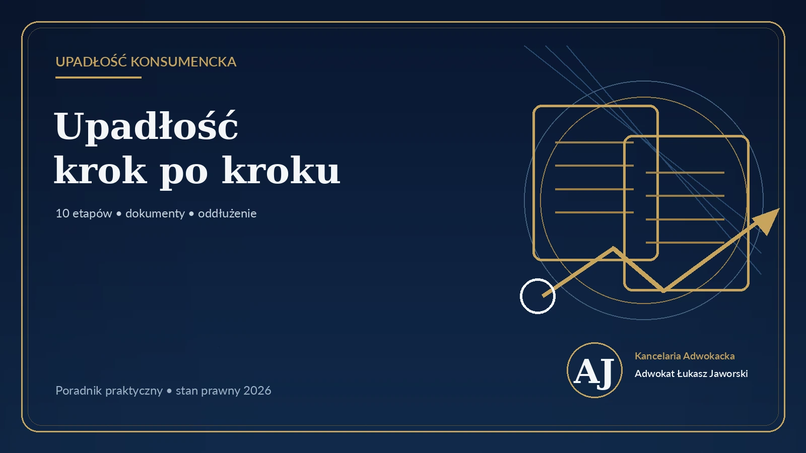 Upadłość konsumencka krok po kroku: 10 etapów i dokumenty — poradnik adwokata